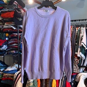 Classic Lavender Crewneck Sweater